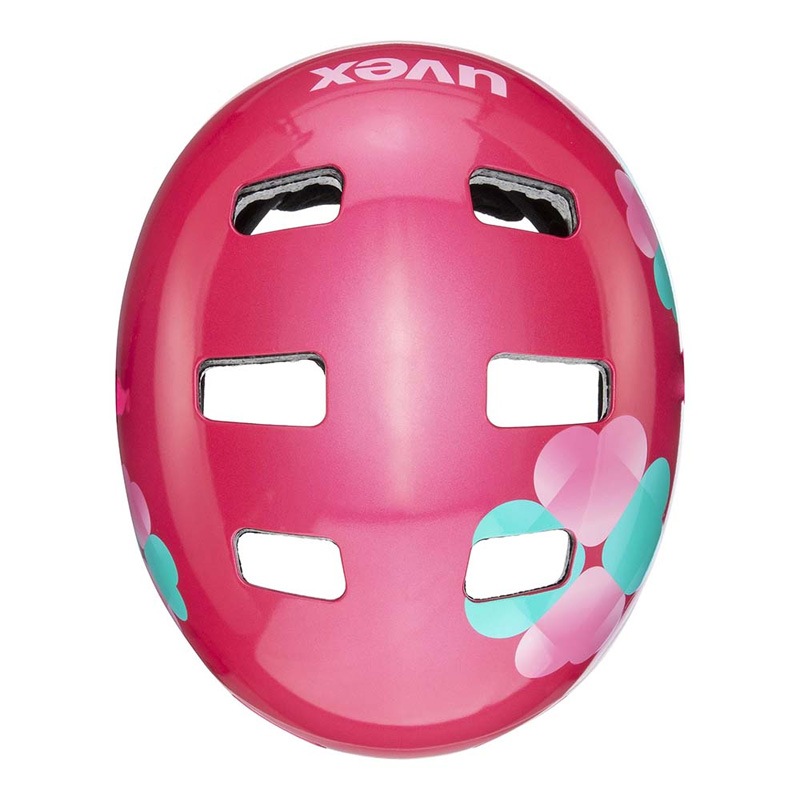 ウベックス KID 3 ピンクフラワー ヘルメット UVEX | ヘルメット,子供