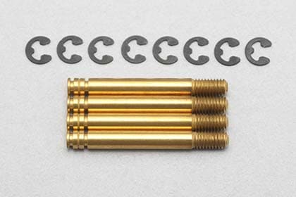 Y4-S5T SLFビッグボアショック用 チタンコート ショックシャフト