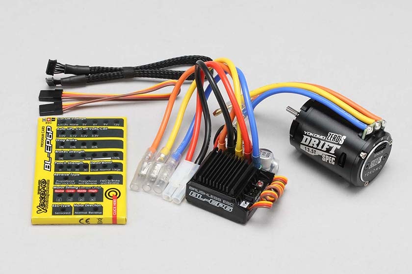 BL-ES135DB BL-EP6/ZERO-Sドリフト13.5T(ブラック) アソートセット