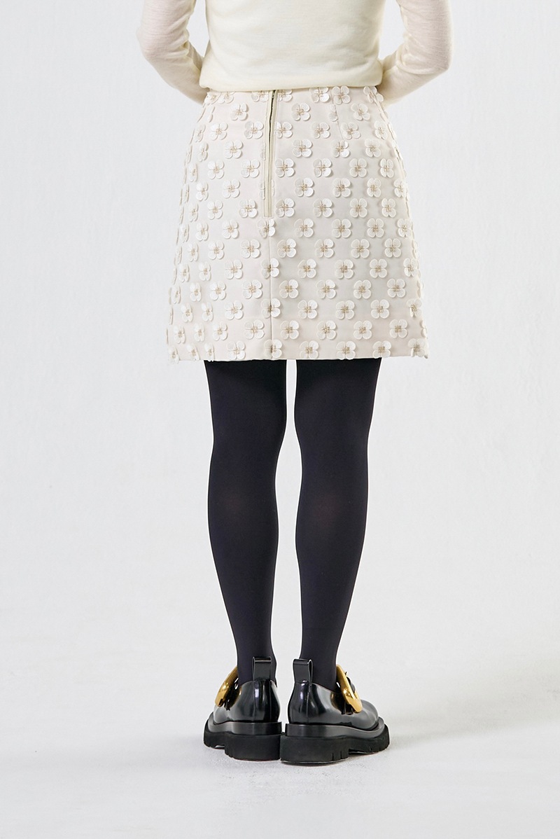 yori shirocon cloverミニスカートブラック36