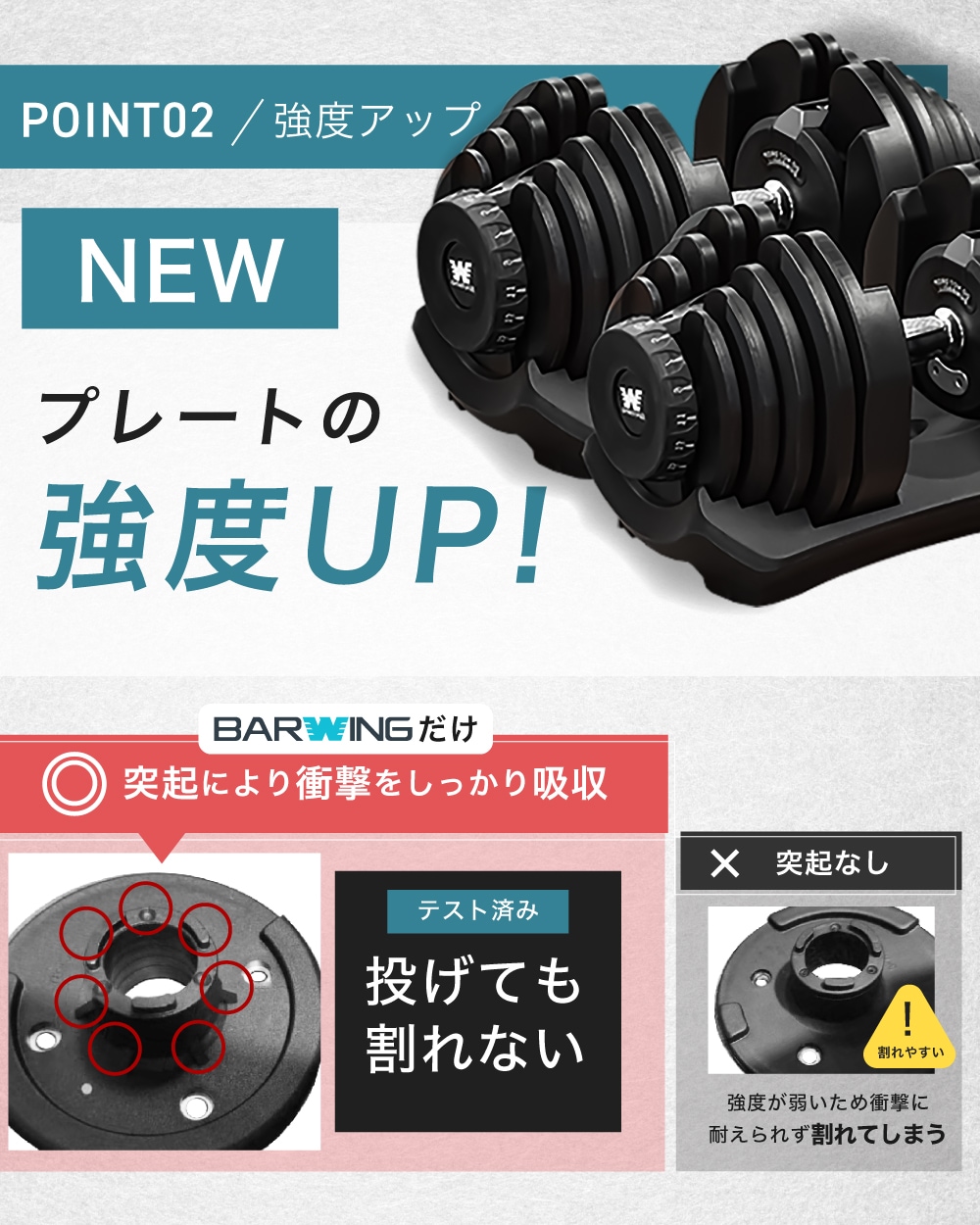 NEWモデル 可変式ダンベル 40kg 2個セット 17段階調節 重量調節