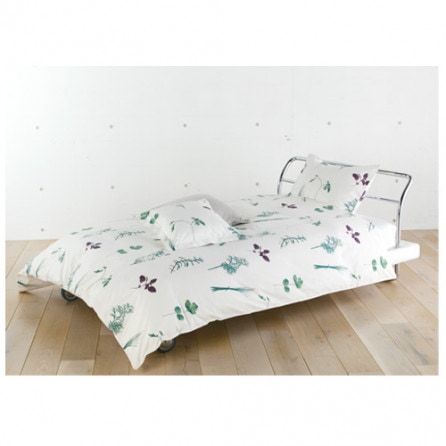 ハーブプリント コンフォーターケース / ピローケース｜Y's for living