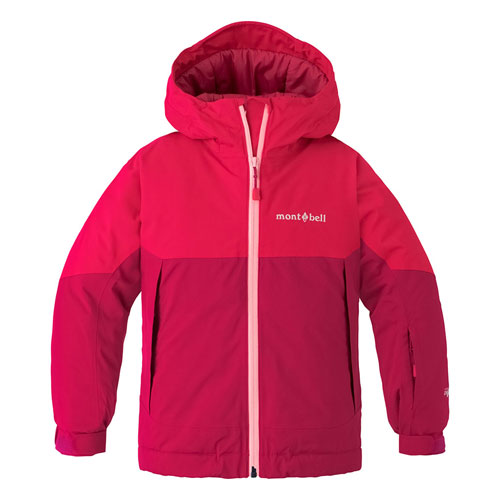 美品♡】mont-bell 子ども用スキーウェア Kid's 150 赤 mont-bell 子供用