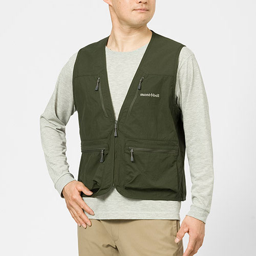 モンベル mont-bell ネイチャーガイド ライト ベスト Men's（メンズ