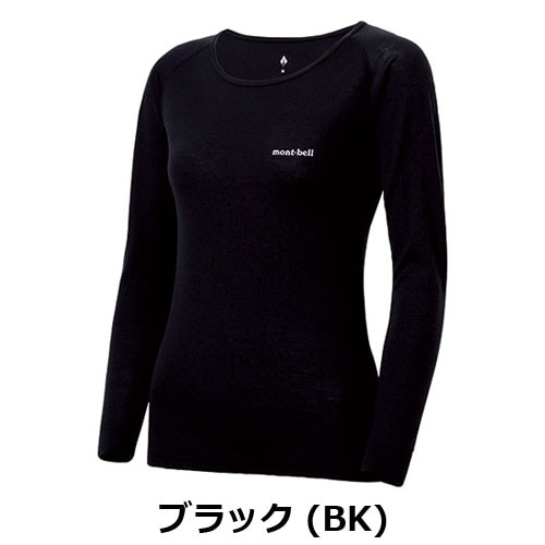 モンベル mont-bell スーパーメリノウール M.W. ラウンドネックシャツ
