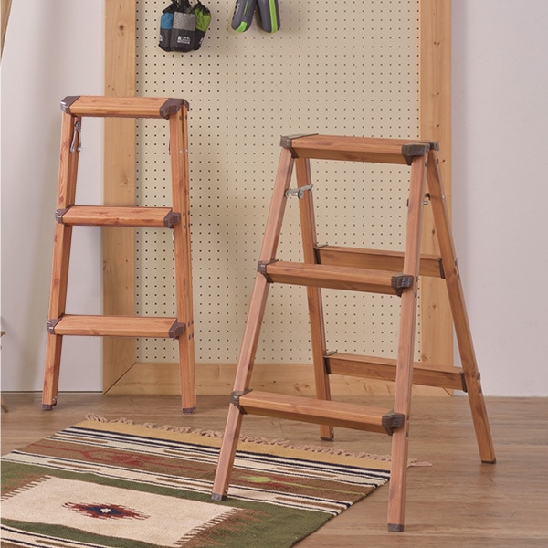 ユアサプライムス.com｜踏み台 3段 折りたたみ 脚立 おしゃれな アルミ