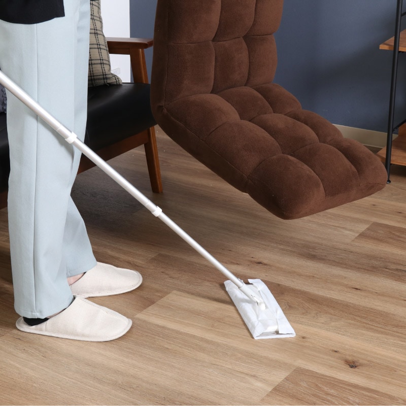 ユアサプライムス.com｜38146 ふわもこ フロアチェア ブラウン 一人用