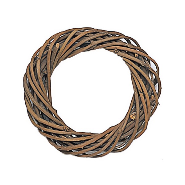 リース土台 『ぶどうづるリース 丸 25cm 607-007』 フラワー,花器