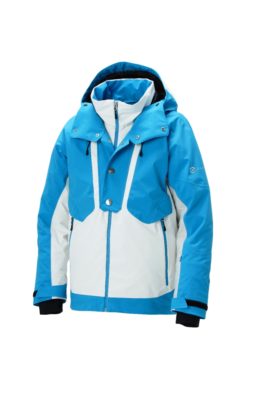 美品】S.I.O MIDLAYER INSULATED JACKET M 水色 美品】S.I.O MIDLAYER