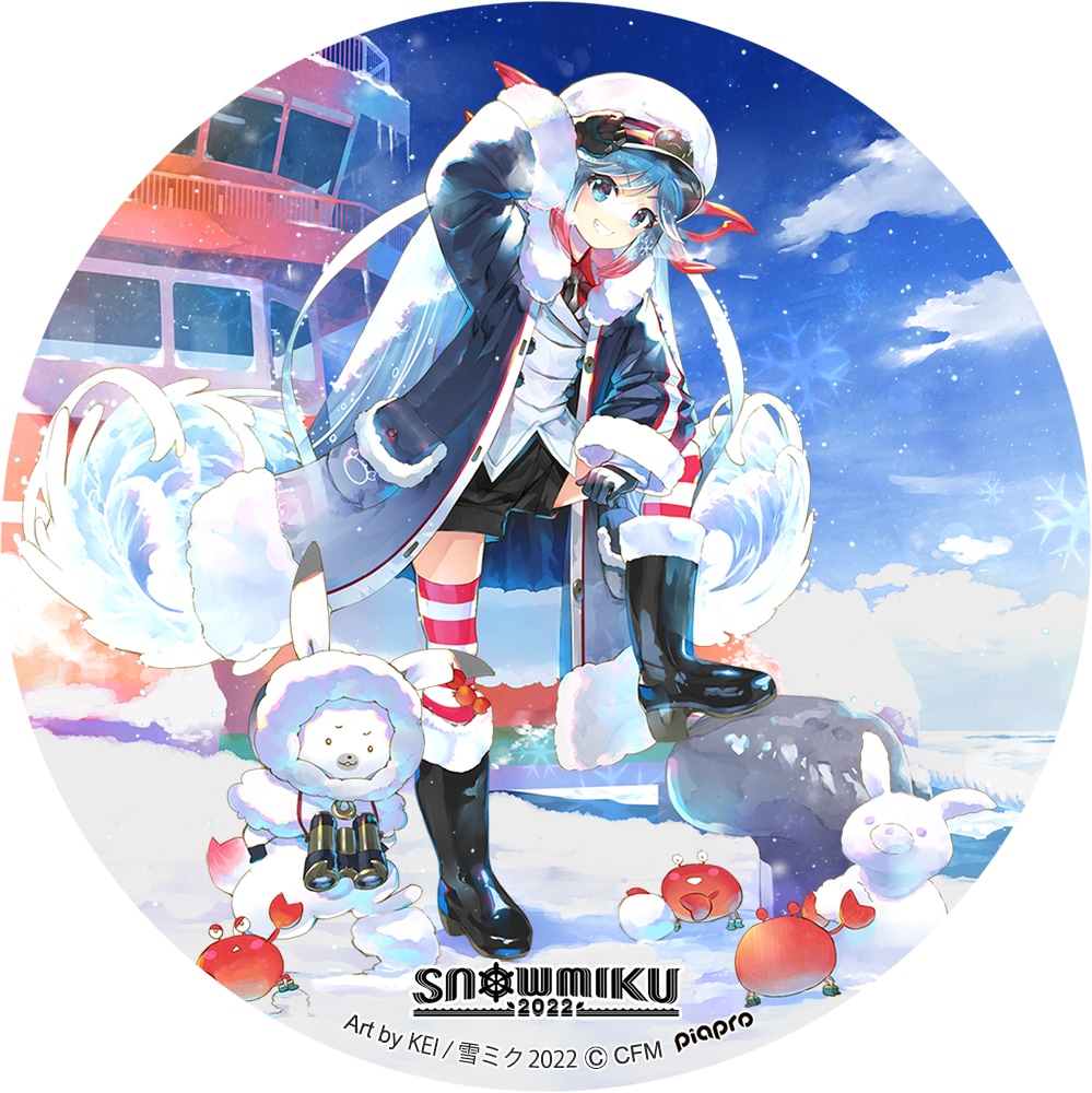 キャラパブ | SNOW MIKU 2022 | SNOW MIKU 2022/コースターパブミラー
