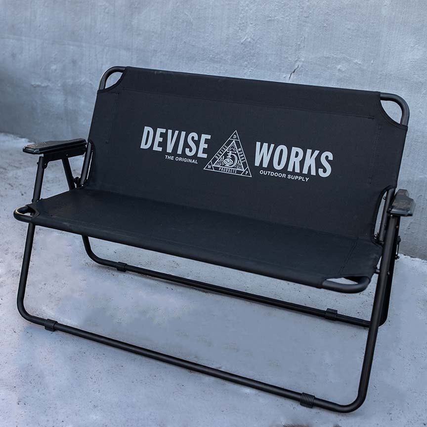 NEW DEVISE BENCH 黒肘 | DEVISE WORKS | キャンプ用品