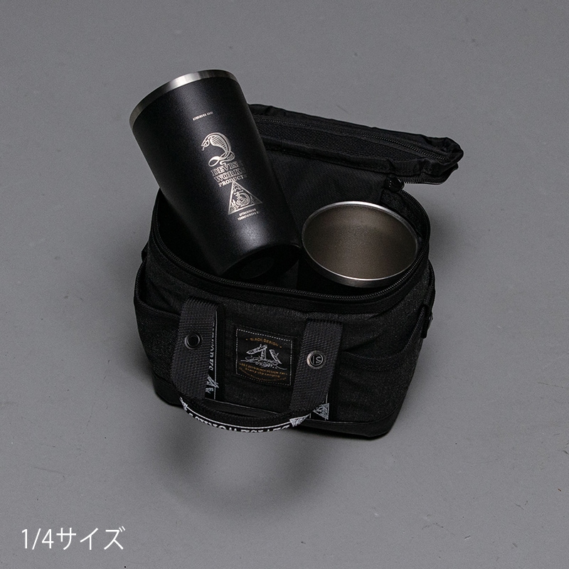 DEVISE WORKS BLACK DESIGN BLACK BAG