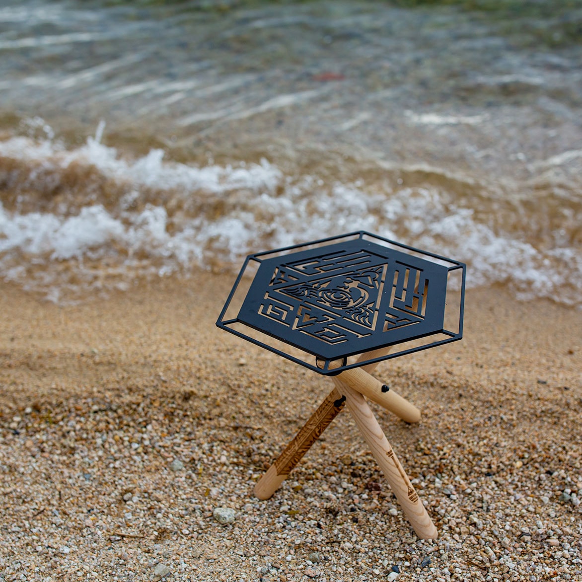 SomAbito ソマビト 焚き火サイドテーブル ケース付き SomAbitoソマビト