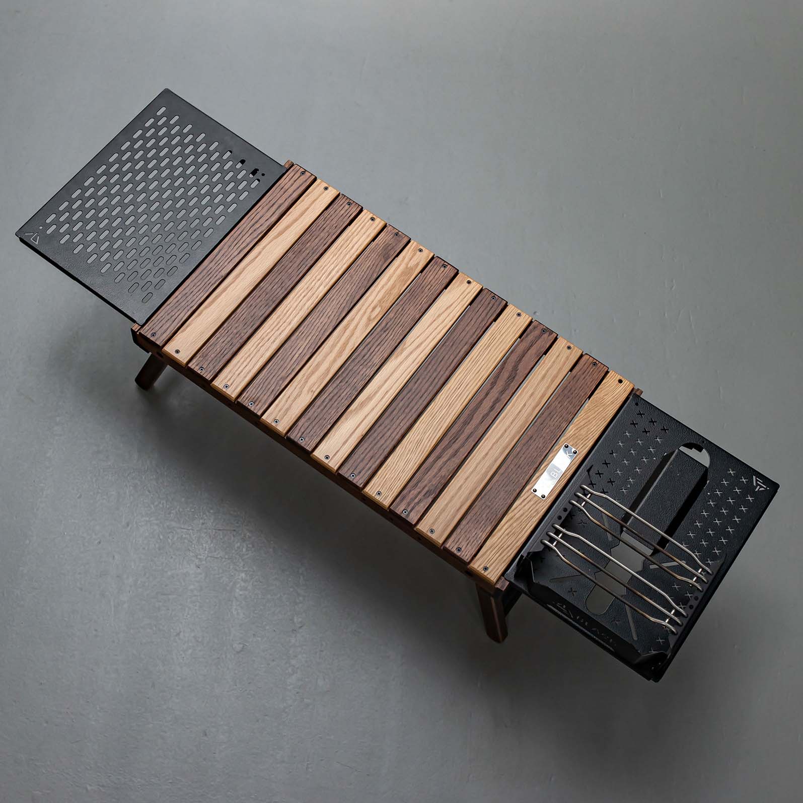 ハレテーブル BX+五徳+通常アイアンセット | DEVISE WORKS | キャンプ用品