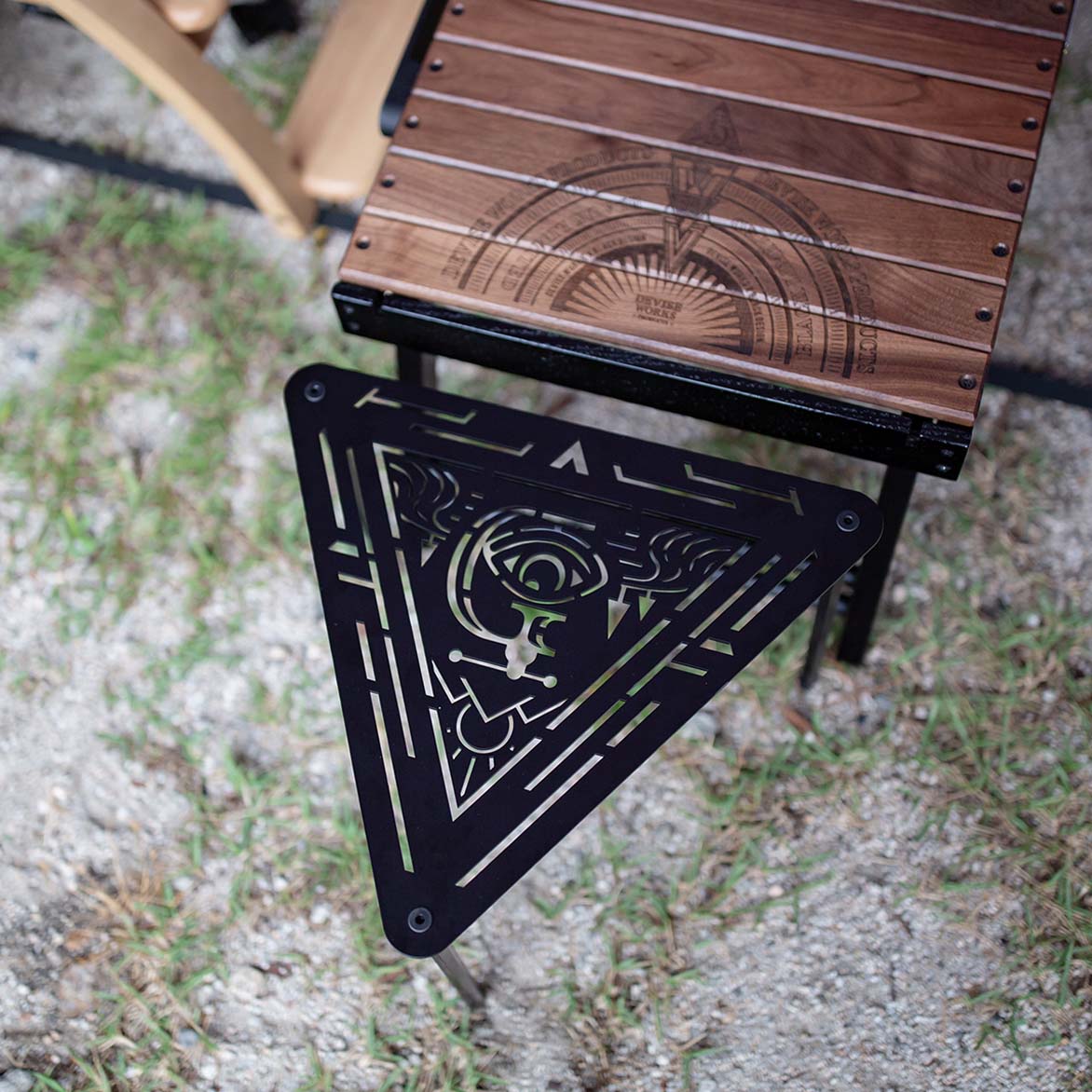 デバイスワークス X ANCAM メタヘキテハーフ 焚き火ハンガー