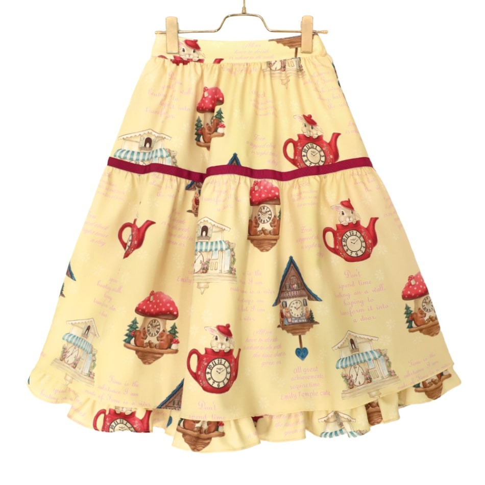 Tick Tock Clockスカート (Tick Tock Clock skirt) | すべての商品