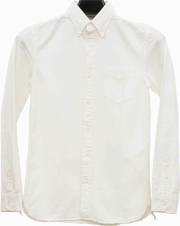 ダブルアールエル) RRL セルビッジ コットン オックスフォード シャツ