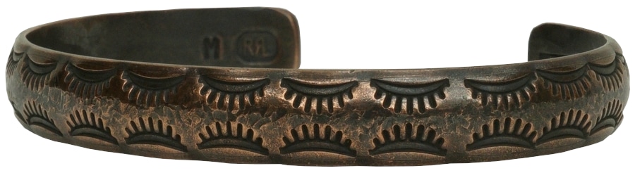 ダブルアールエル) RRL アメリカ製 ハンドメイド ナバホ スタンプ