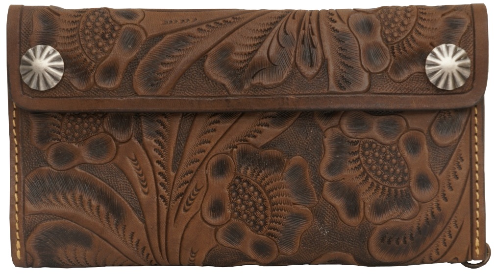 ダブルアールエル) RRL ハンドツールド レザー ウォレット 長財布 Hand