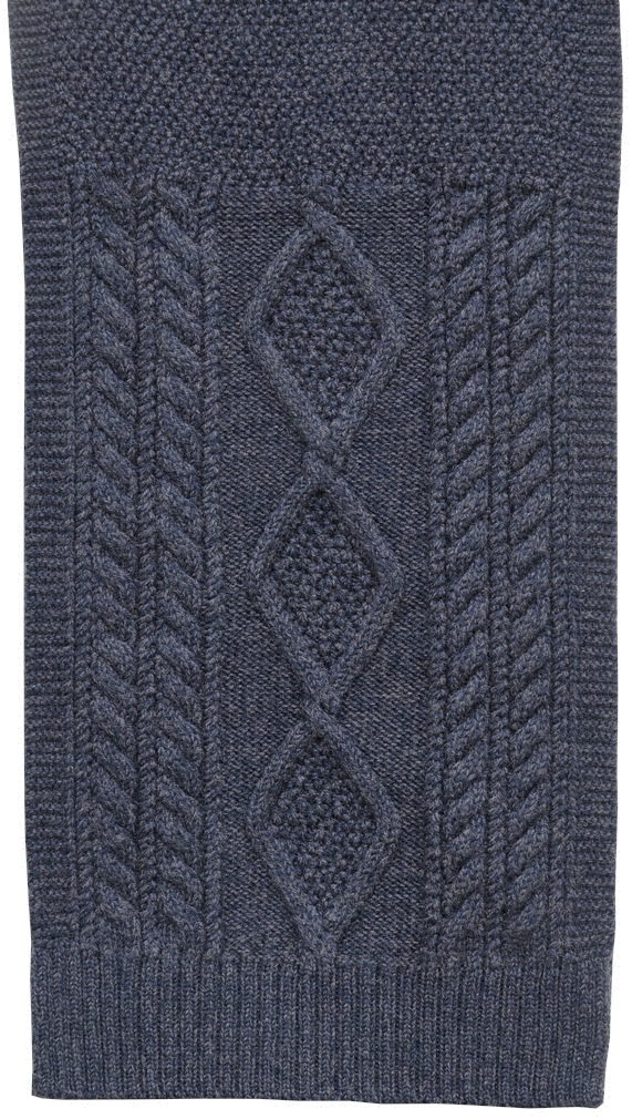 ダブルアールエル) RRL メリノ ウール アラン編み マフラー スカーフ