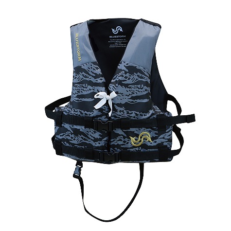SALE】BLUESTORM BSJ-200Y・（小児用ライフジャケットL）カモカラー