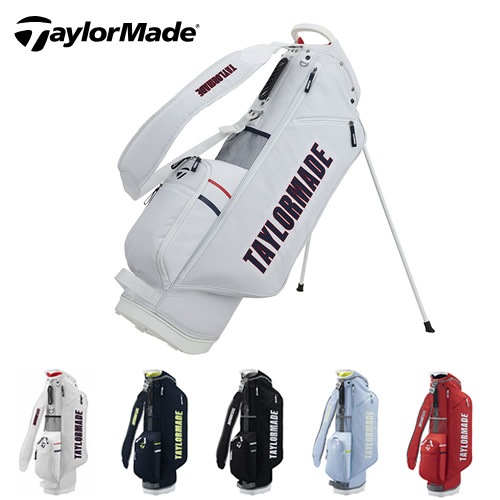 K383 TaylorMade キャディバック 白赤 K383 TaylorMade キャディバック