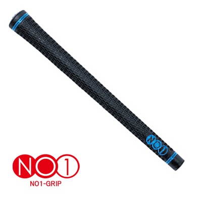 NO1グリップ 50シリーズ Soft&Solid 黒×青 | ゴルフグリップ | 地