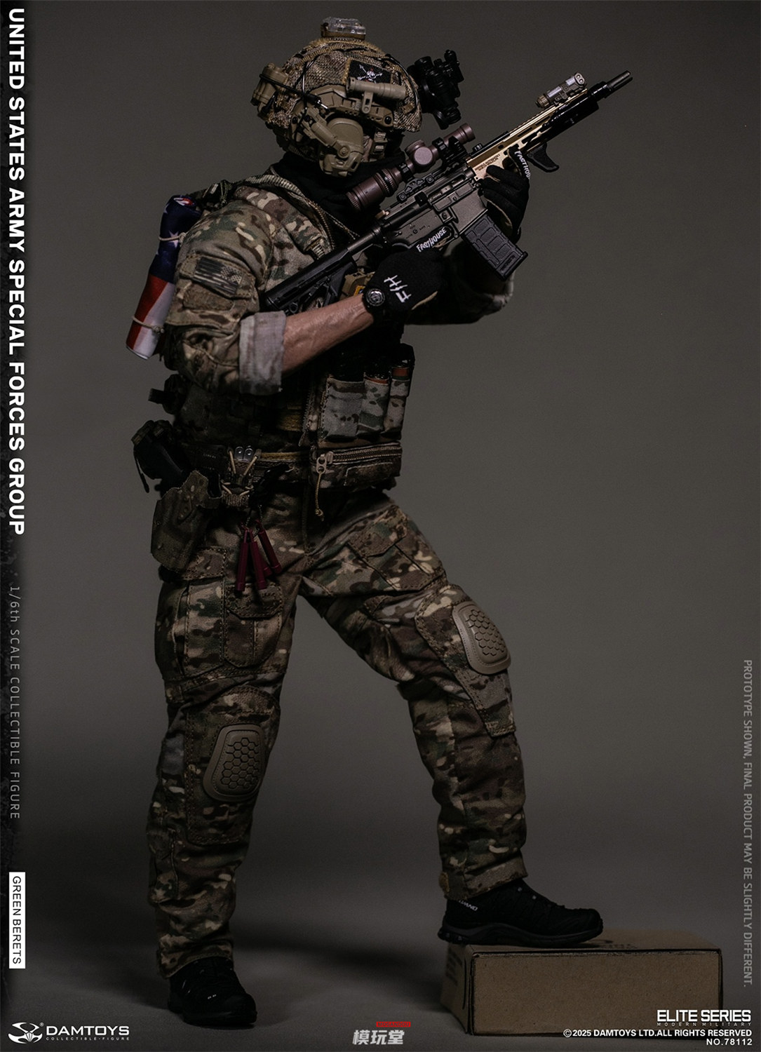 予約 DAMTOYS 1/6 アメリカ陸軍 特殊部隊 （グリーンベレー） 78112