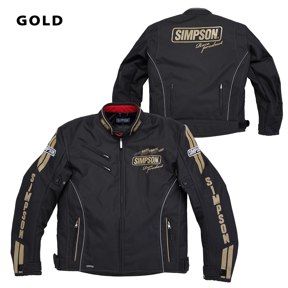 SIMPSON NSW-2203 ライダース ウィンタージャケット 秋冬モデル