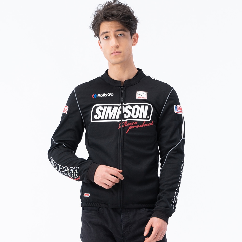 SIMPSON NSM-2208LTD ライダース メッシュクールジャケット 春夏モデル