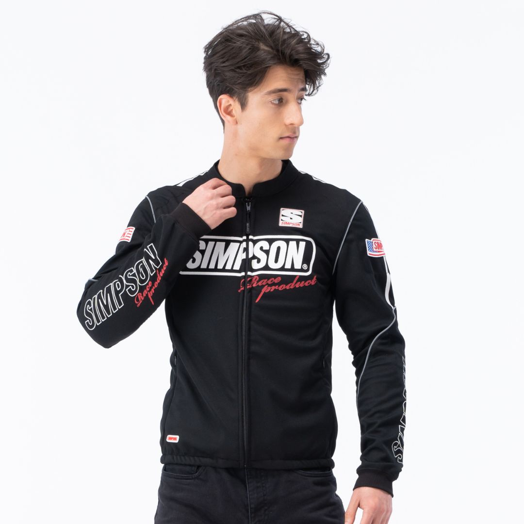 SIMPSON NSM-2208LTD ライダース メッシュクールジャケット 春夏モデル