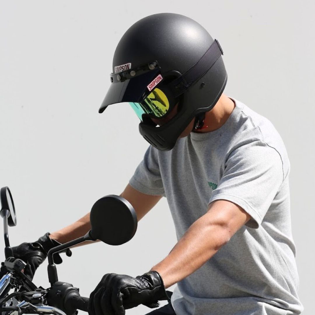 SIMPSON M50 ストーンブラック | SIMPSONヘルメット公認オンラインストア