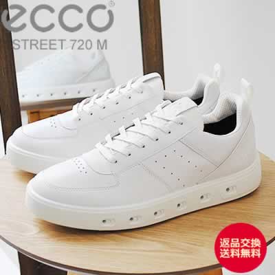 ECCO エコー STREET 720 M ストリート720 メンズ WHITE ホワイト GORE