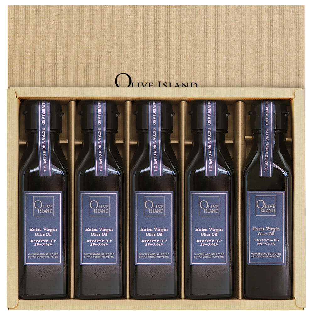 BOX入り調味料ギフトセット エキストラヴァージンオリーブオイル 120ml