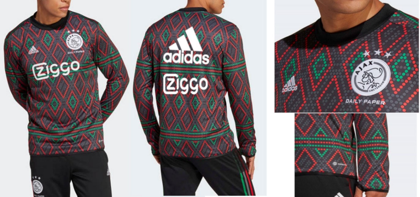 世界市場独占！22/23 アヤックスXデイリーペーパー(コラボ/オランダ