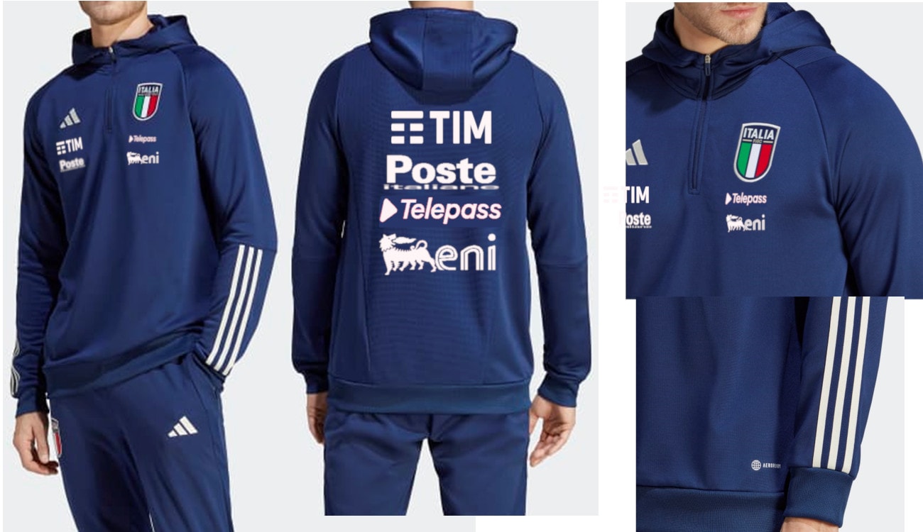 世界市場独占！2023/2024年 イタリア代表・オフィシャル選手同様の胸