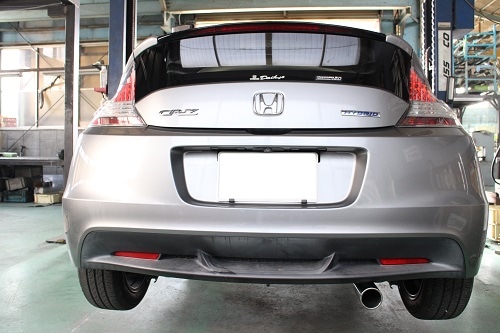 ホンダ CR－Z ワンオフリアマフラー 【型式：DAA－ZF1