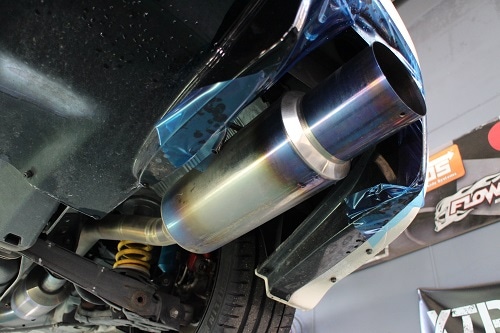 ホンダ シビックタイプR 純正マフラー加工 【型式：ABA－FD2