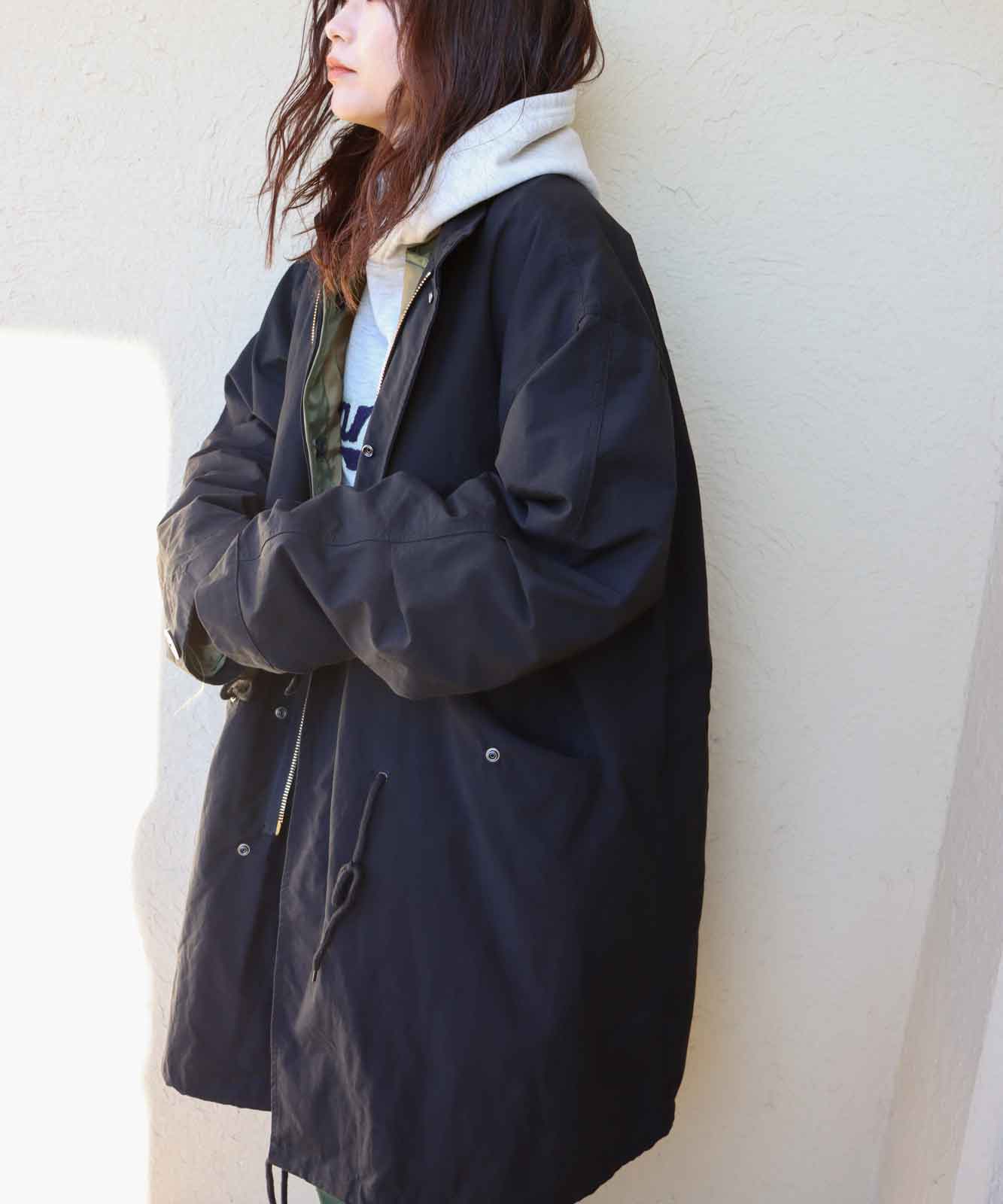 COURO キルトライナー付き3WAY M-65 フィッシュテールモッズコート