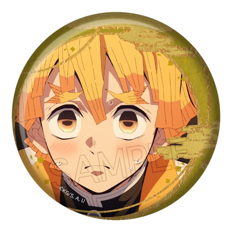 鬼滅の刃 箔押し缶バッジ Vol.2 我妻善逸 | 鬼滅の刃 | ツインクル