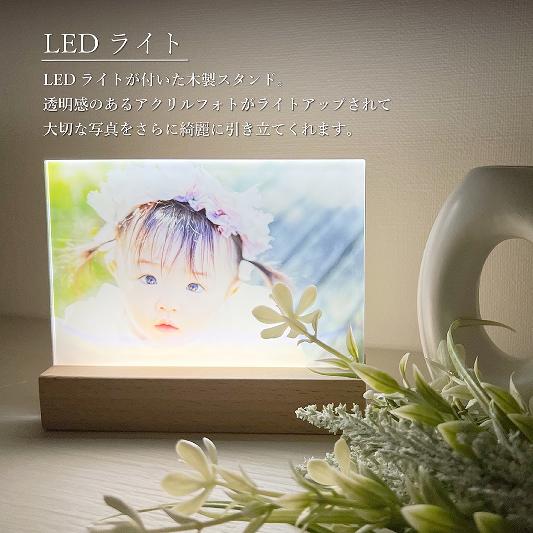 ミニサイズ（よこ型） 【公式】アクリルフォトパネル Acrily(アクリリ)