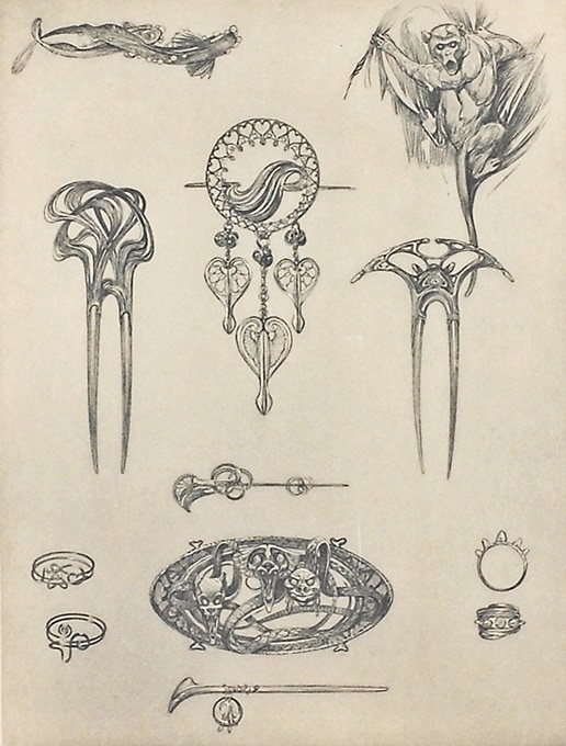 アルフォンス・ミュシャ 「装飾資料集・PL.51」 | | アトリエ・ブランカ