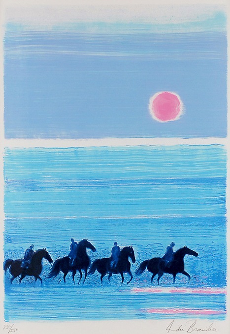 アンドレ・ブラジリエ 「海辺の乗馬（ハーモニー）」 | | アトリエ