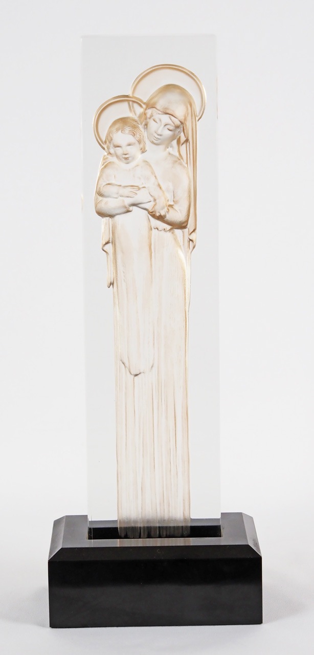 ルネ・ラリック 「レリーフ：VIERGE A L'ENFANT」 | | アトリエ・ブランカ