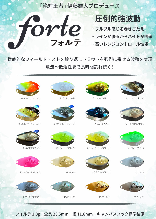 ベルベットアーツ フォルテ 0.9、デイジー0.8、2.5 32枚セット