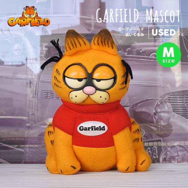 ガーフィールド ぬいぐるみ GARFIELD キャラクター オレンジ