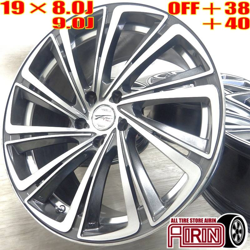 中古 19インチ アルミ ロクサーニ テンペスト タービンRE 4本セット<BR