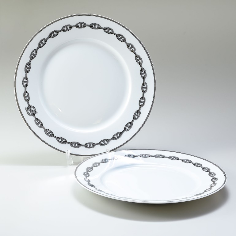 エルメス HERMES シェーヌダンクルプラチナ 004101P2 27cm アメリカン