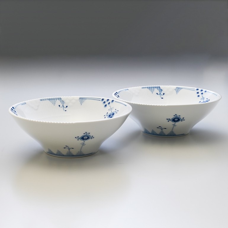 2個セット ロイヤルコペンハーゲン ブルーエレメンツ ボウル サラダ