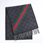 グッチ GUCCI マフラー メンズ レディース 男女兼用 GG柄 ウェビング